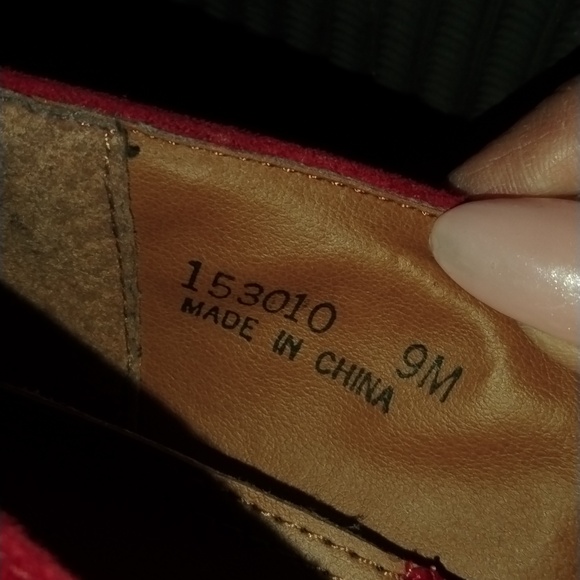 Men's Giorgio Brutini rich red Bordeaux slip on loafer shoes size 9 - Picture 8 of 8